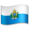 San Marino emoji on LG
